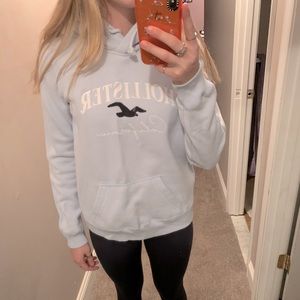 Baby Blue Hollister California Hoodie